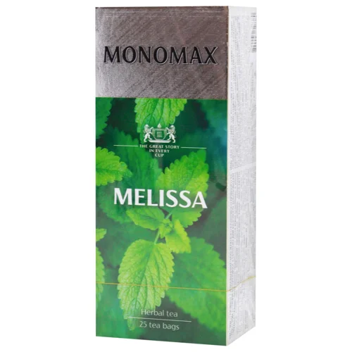 Чай зелений Мономах Melissa 1,5г*25шт