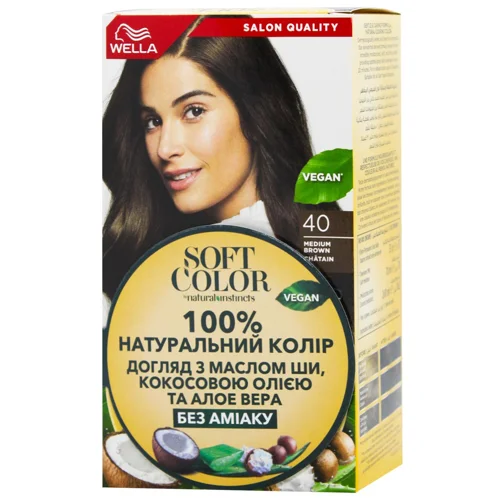 Фарба для волосся Wella Soft Color коричневий 40