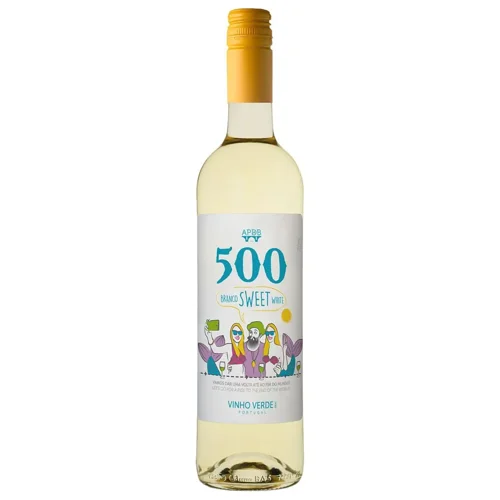 Вино 500 Vinho Verde біле напівсолодке 0.75 л 9.5%