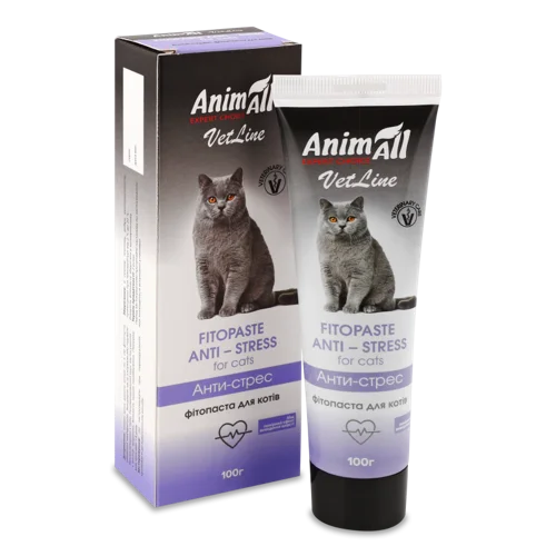 Фітопаста для котів VetLine Анти-стрес, в/ґ, 100г