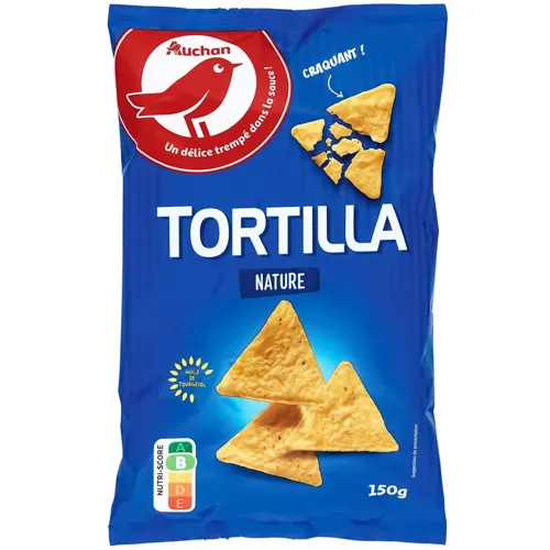 Чіпси Тортилья звичайні 150г