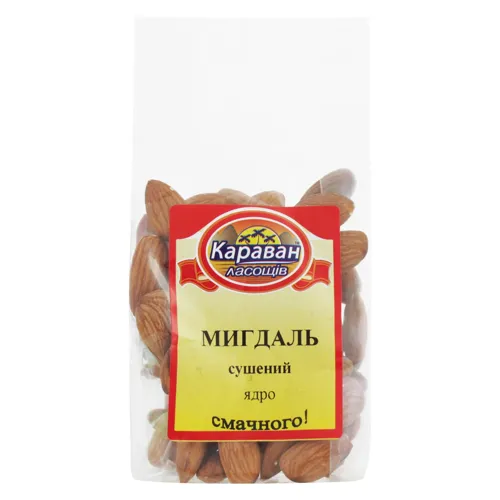 Мигдаль сушений 85г Караван Ласощів