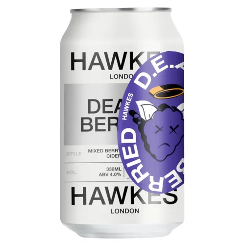 Сидр BrewDog Dead & Berried напівсолодкий 4% 0,33л