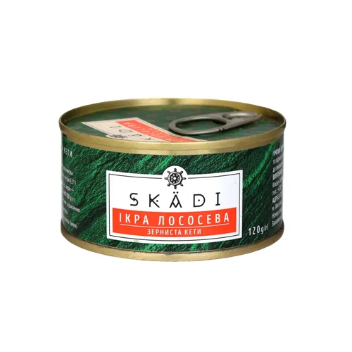 Ікра лососева зерниста кети Skadi з/б 120г
