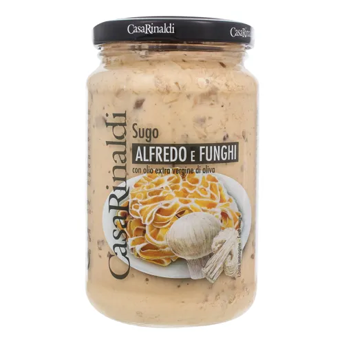 Соус з грибами Alfredo Casa Rinaldi скляна банка 350г