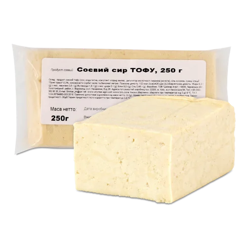 Сир Соєвий Тофу В/У Вищого Ґатунку, 250г