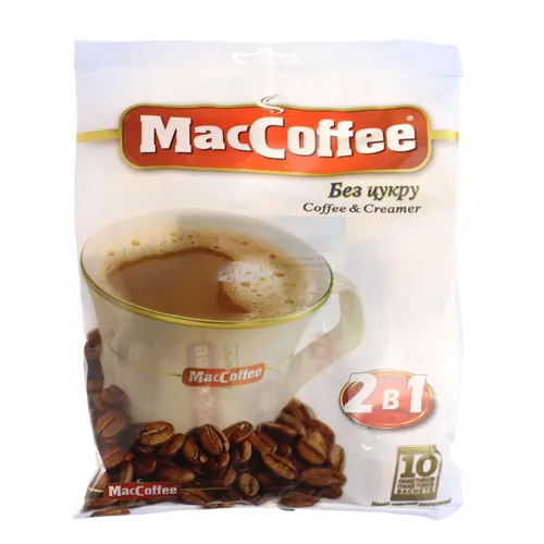 Напій кавовий розчинний 2в1 Без цукру MacCoffee м/у 12г