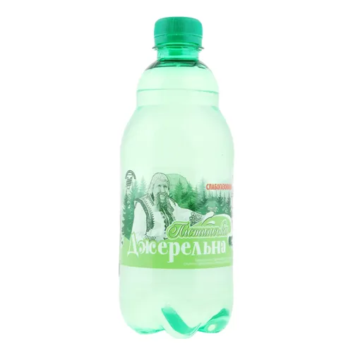 Вода мінеральна "Пістинська Джерельна" слабогазована, 0,5л