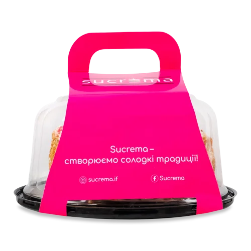 Торт Соната Sucrema, Вищого Ґатунку, Картонна Упаковка, 0.8 кг