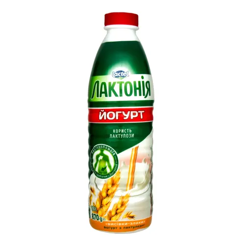 Йогурт 1.5% Висівки-злаки Лактонія 870г