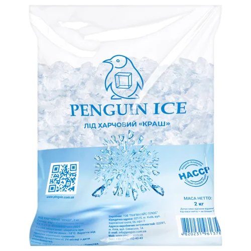 Лід харчовий Penguin Краш 2кг