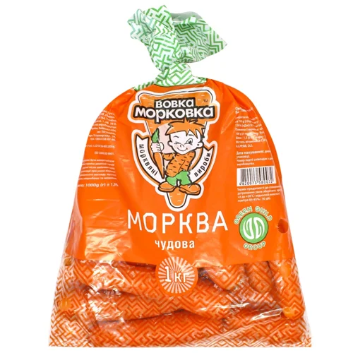Морква Вовка-морковка Чудова 800г