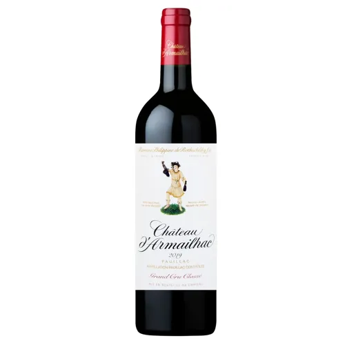 Вино Chateau D'Armailhac 2019 червоне сухе 13,5% 0,75л