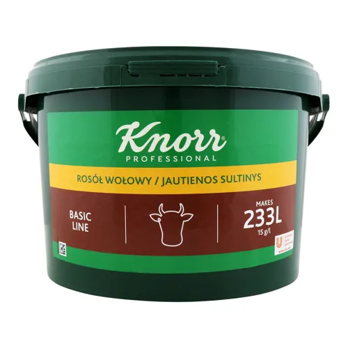 Бульйон швидкого приготування яловичий Knorr відро 3.5кг