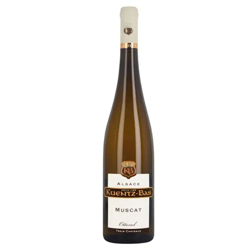 Вино Kuentz-Bas Muscat Ottonel Trois Chateaux біле сухе 13.5% 0,75л