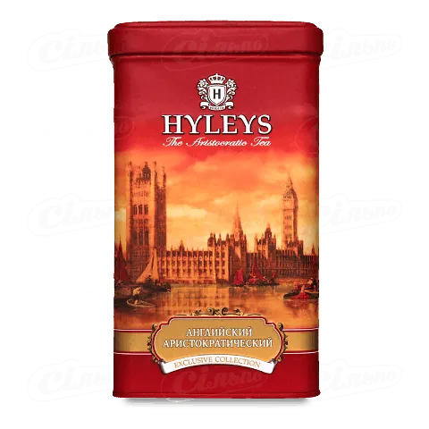 Чай Hyleys «Англійський аристократ» у скляній банці, 125г