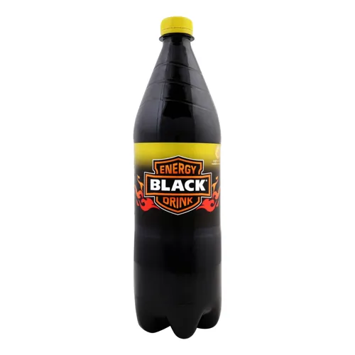 Напій енергетичний сильногазований безалкогольний Extra Black п/пл 1л