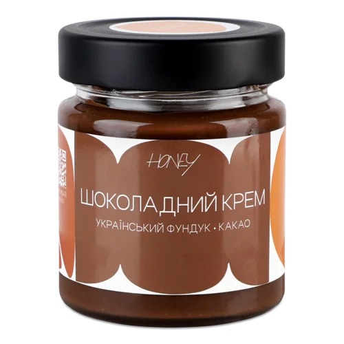 Крем Шоколадний Український Фундук-Какао, с/б 200г