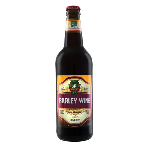 Пиво 0.5л 8% темне живе непастеризоване Barley Wine Микулин Микулинецьке