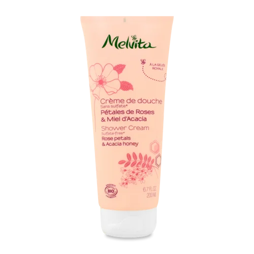 Гель для Душу Rose Petals & Acacia Honey Melvita, 200мл