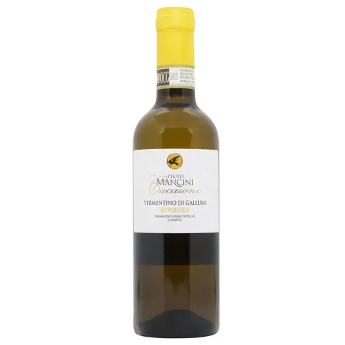 Вино Piero Mancini Vermentino di Gallura Cucaione біле сухе 13,5% 0,375л