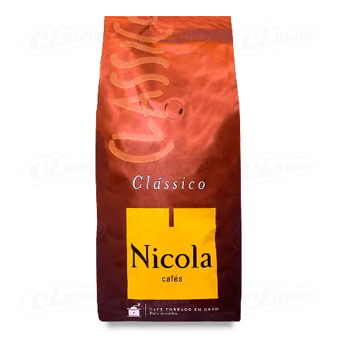 Кава зернова «Nicola Classico Blend» смажена, 1кг