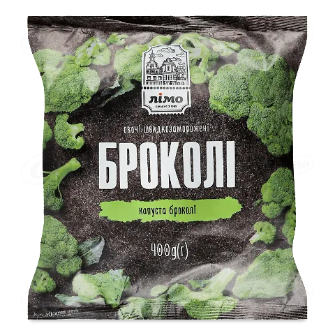 Капуста броколі Лімо швидкозаморожена 400г