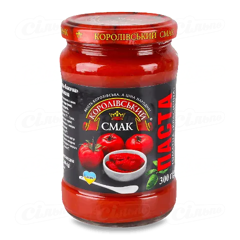 Паста томатна Королівський смак Класична 25%, 300г