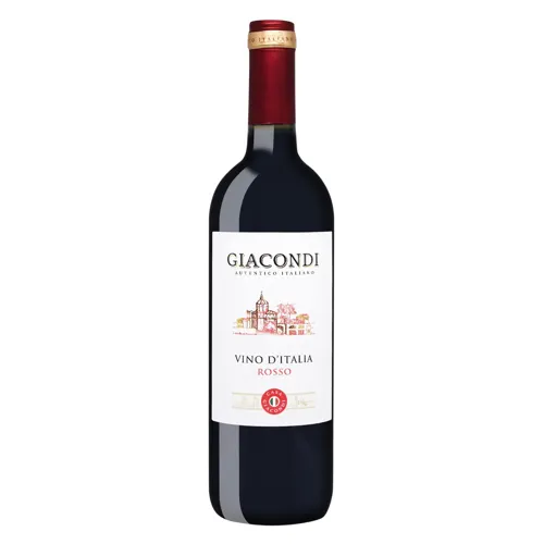 Вино Giacondi Rosso червоне сухе 11,5% 0,75л