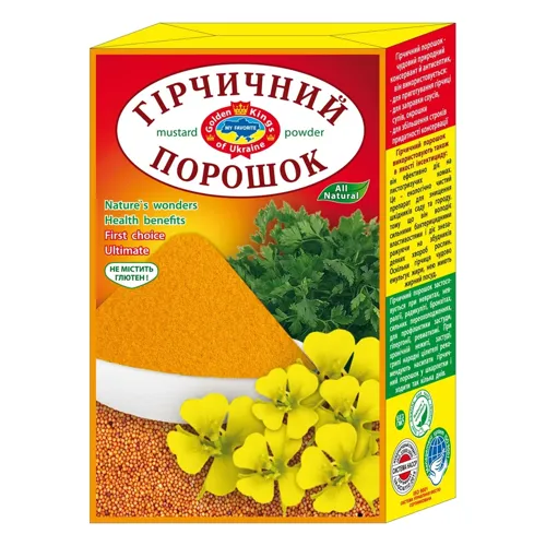 Порошок гірчичний «Golden Kings of Ukraine» 200г