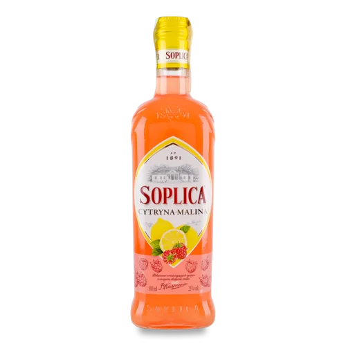 Лікер Лимон і Малина Soplica, 0.5л 25%, в/пл