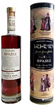 Коньяк Прадед 8 років витримки 0.5л 40%