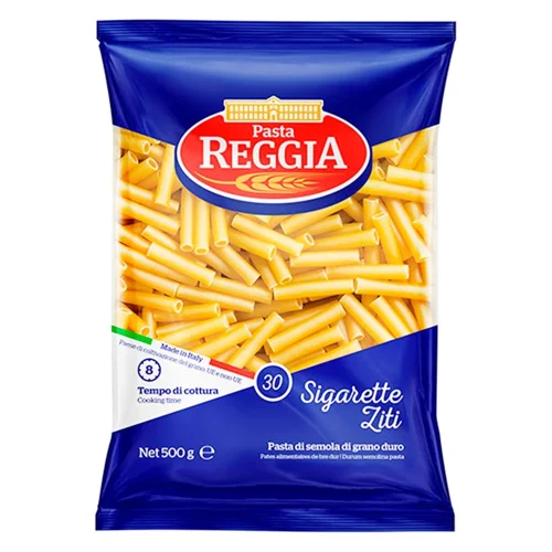 Макаронні вироби Pasta Reggia Sigarette ziti №30 500г