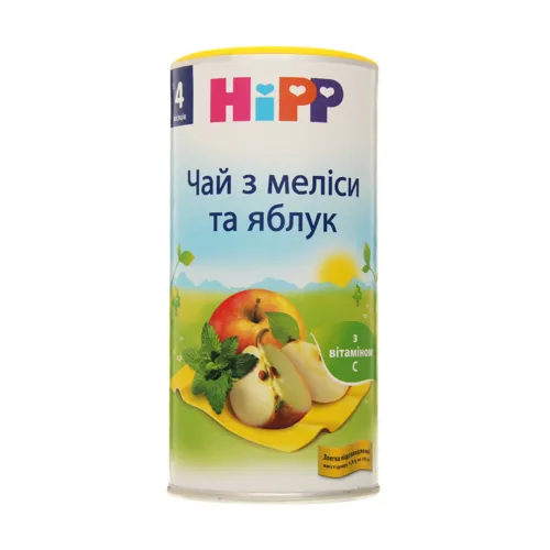 Чай для дітей від 4 місяців з меліси та яблук Hipp