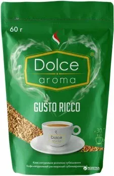 Кава розчинна Dolce Aroma Gusto Ricco 60г