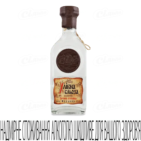 Горілка 0,5л Хлібна Сльоза особлива 40 % об ск/бут