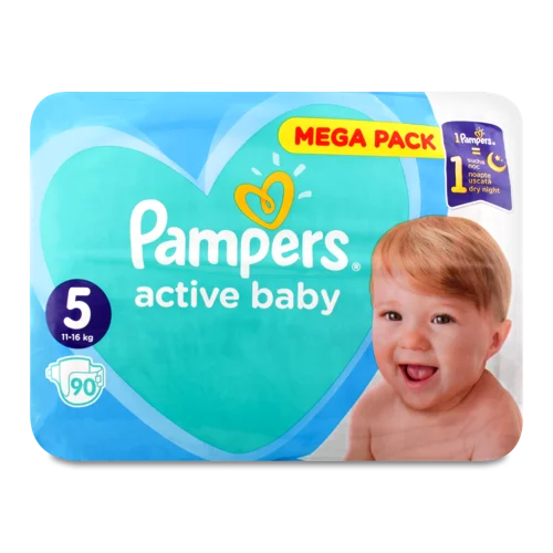 Підгузки Pampers Active Baby Junior 11-16 кг, в/ґ, к/у, 48 шт