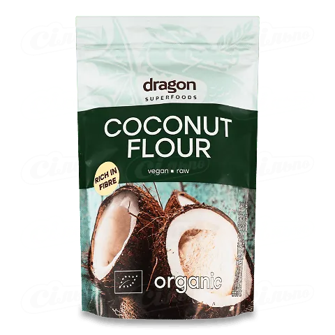Борошно кокосове Dragon Superfoods органічне, 200г