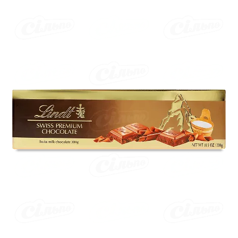 Шоколад молочний Lindt, 300г