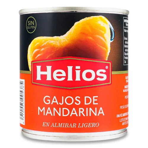 Мандарин Helios в легкому сиропі,312г