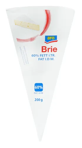Сир 60% м'який Brie Aro м/у 200г