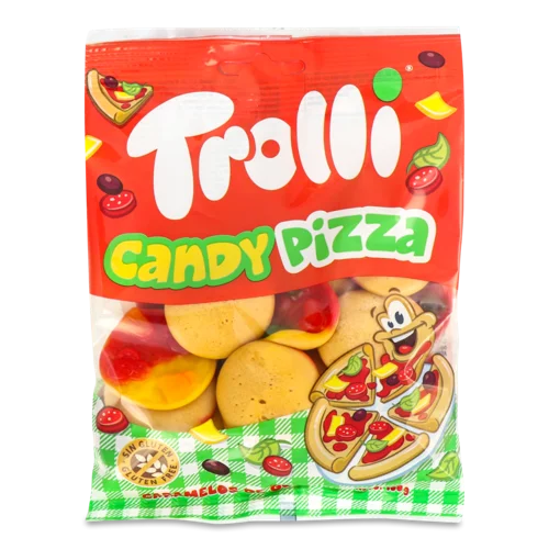 Жувальні Цукерки Trolli Піца, в/ґ, 150г