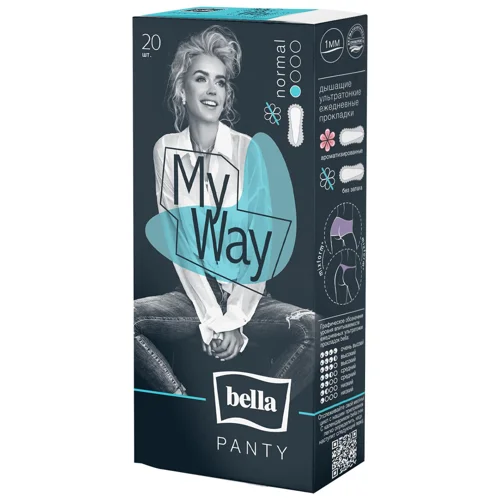 Прокладки щоденні Bella Panty My Way 20шт