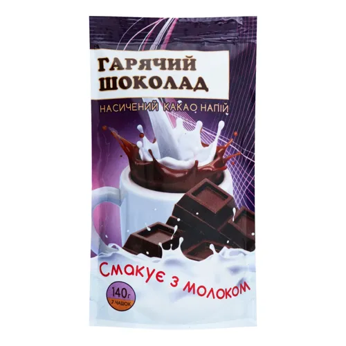 Какао-напій Гарячий шоколад СмакСвіт д/п 140г