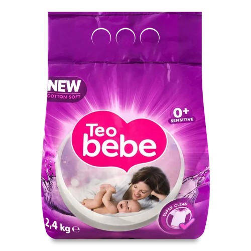 Пральний Порошок Для Дитячих Речей Violet Sensitive Teo Bebe, В/ґ, 2.4кг