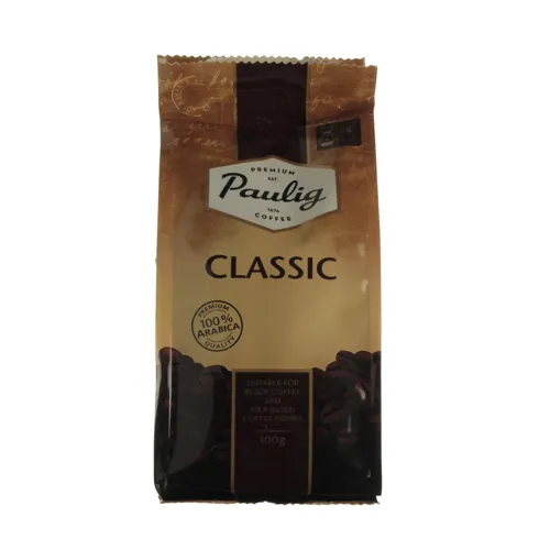 Кава натуральна смажена мелена Classic Paulig м/у 100г
