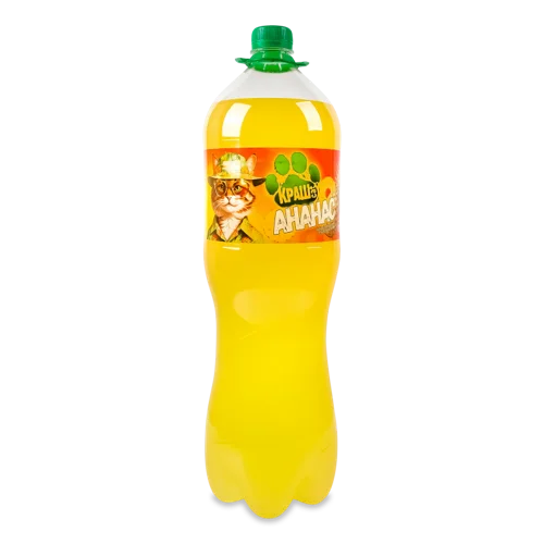 Безалкогольний Напій Сильногазований Безкалорійний На Смако-Ароматичних Добавках Ананас Краш в/ґ, 2л