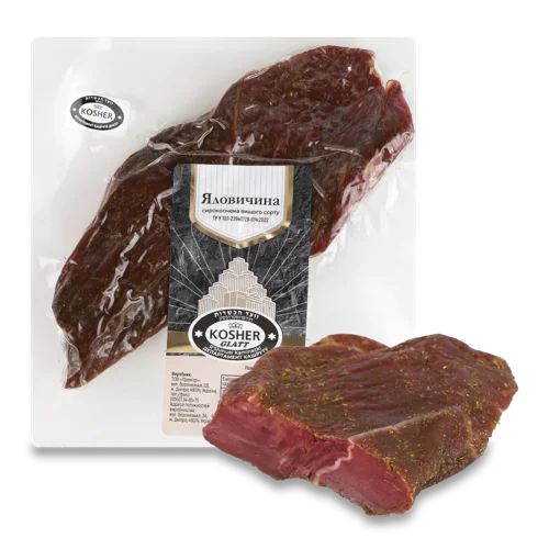 Яловичина Сиров'ялена ТОВ Прем'єр, кг