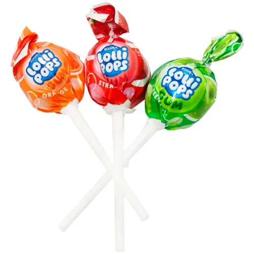 Цукерки Roshen LolliPops Гумові Фруктовий мікс