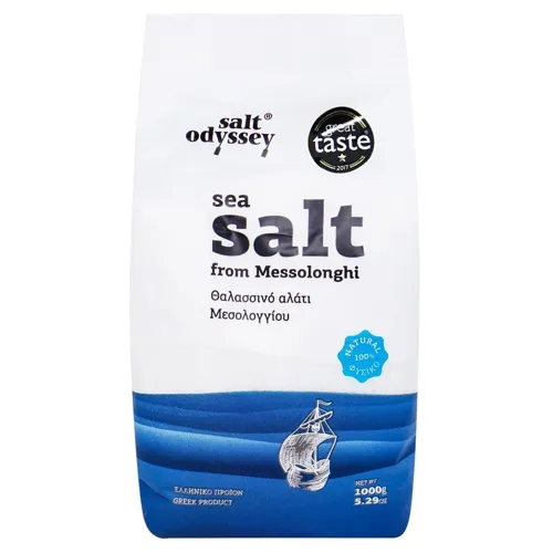 Сіль морська Salt Odyssey з Месолонгі 1кг